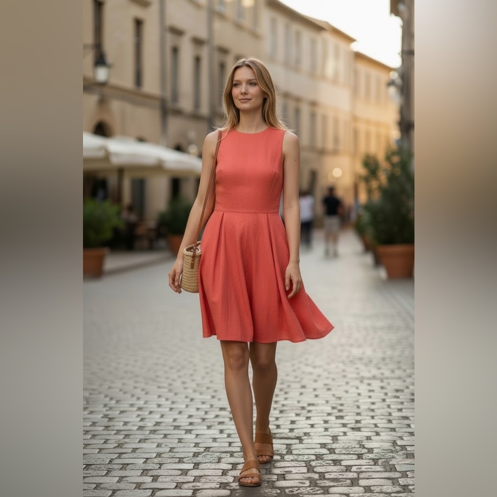 Maeve Anthropologie Linen Dress • Size 4P